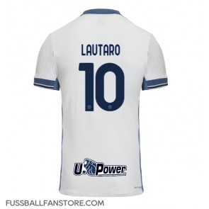 Inter Milan Lautaro Martinez #10 Replik Auswärtstrikot 2024-25 Kurzarm